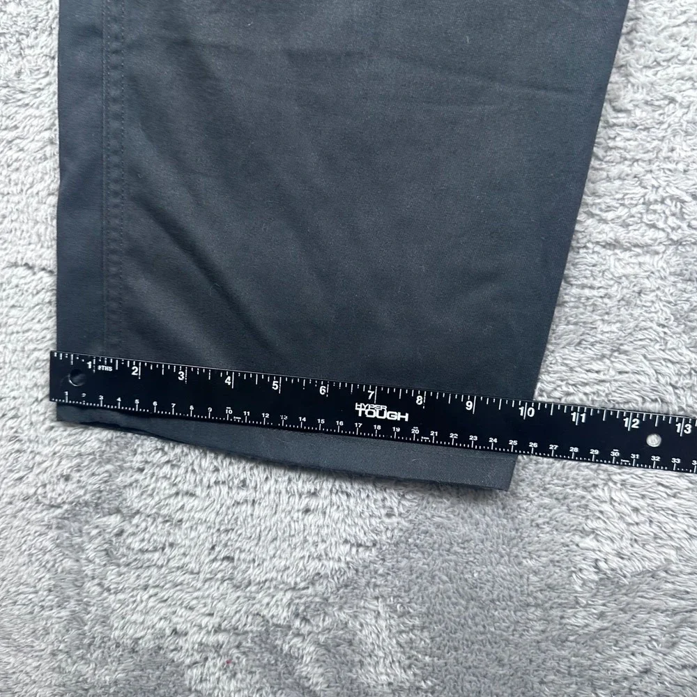 Wrangler Workwear Cargo Pants Mens 44x29 Black Straight Leg Utility‎ Canvas